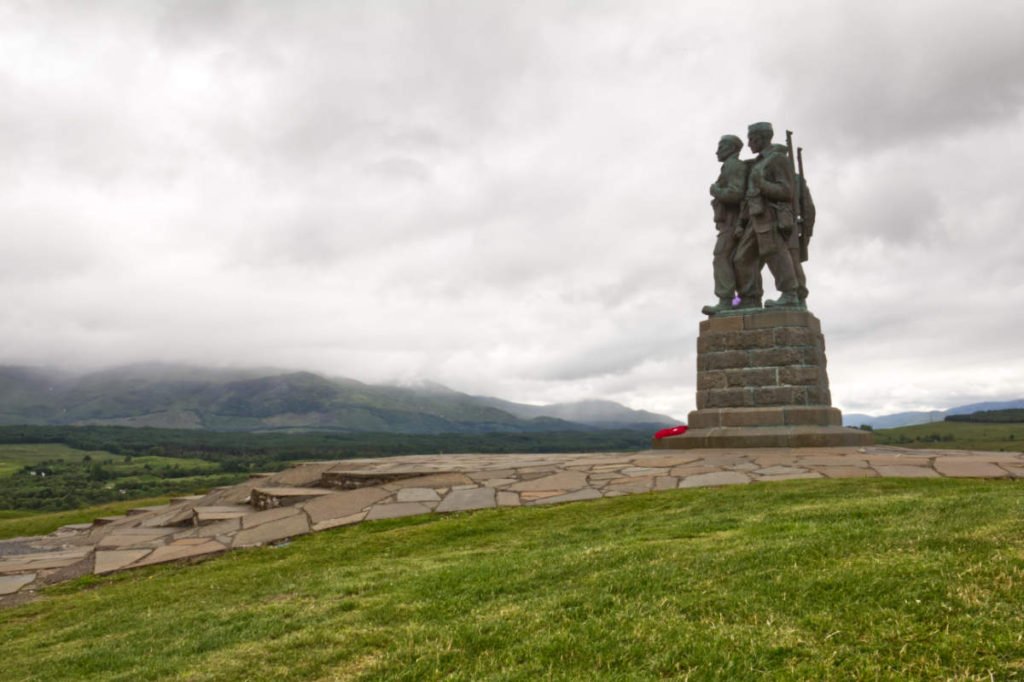 Commando Monument, Highlands, Scotland