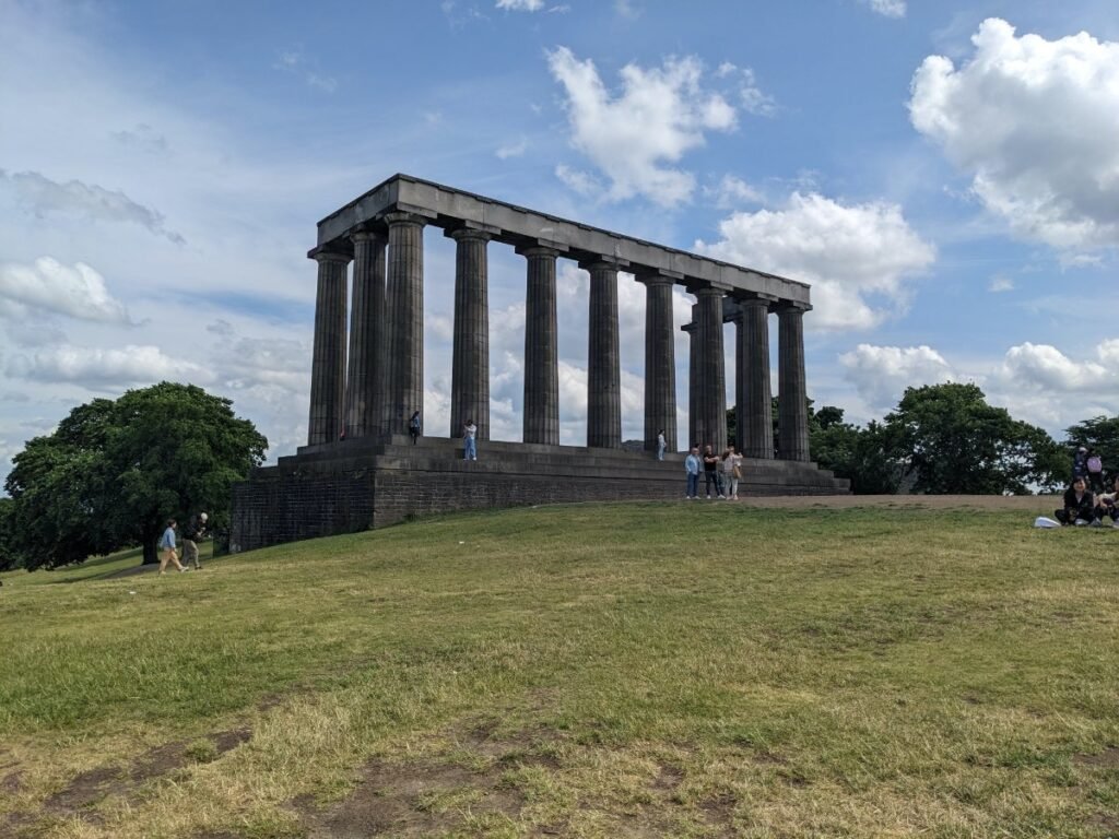National Monument of Scotland at Calton Hill, Edinburgh